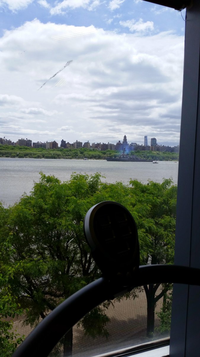FitnessFactoryE's tweet photo. #FleetWeek join us for a workout and enjoy the parade of ships on the Hudson at the Fitness Factory @FitnessFactoryE http://t.co/4r8gTa68kf