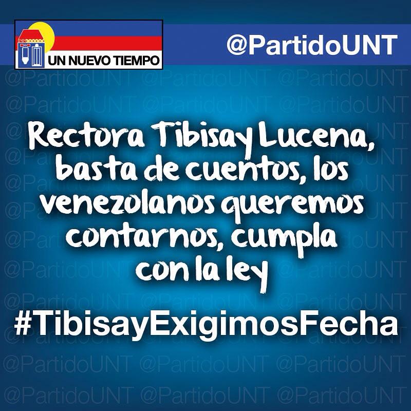 untzulia's tweet photo. Hasta cuándo Tibisay , queremos la fecha de elecciones de AN ya.@laverdadweb http://t.co/LJyLZo3MLN
