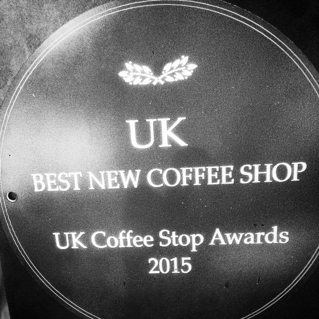 This time last week we were accepting this amazing award from <a href="/CoffeeStopsUK/">Coffee Stops</a> still so so thankful to all who voted
