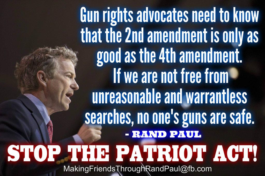 sclark1776's tweet photo. #StopNSASpying  #StandWithRand! http://t.co/X9cvijcnzG