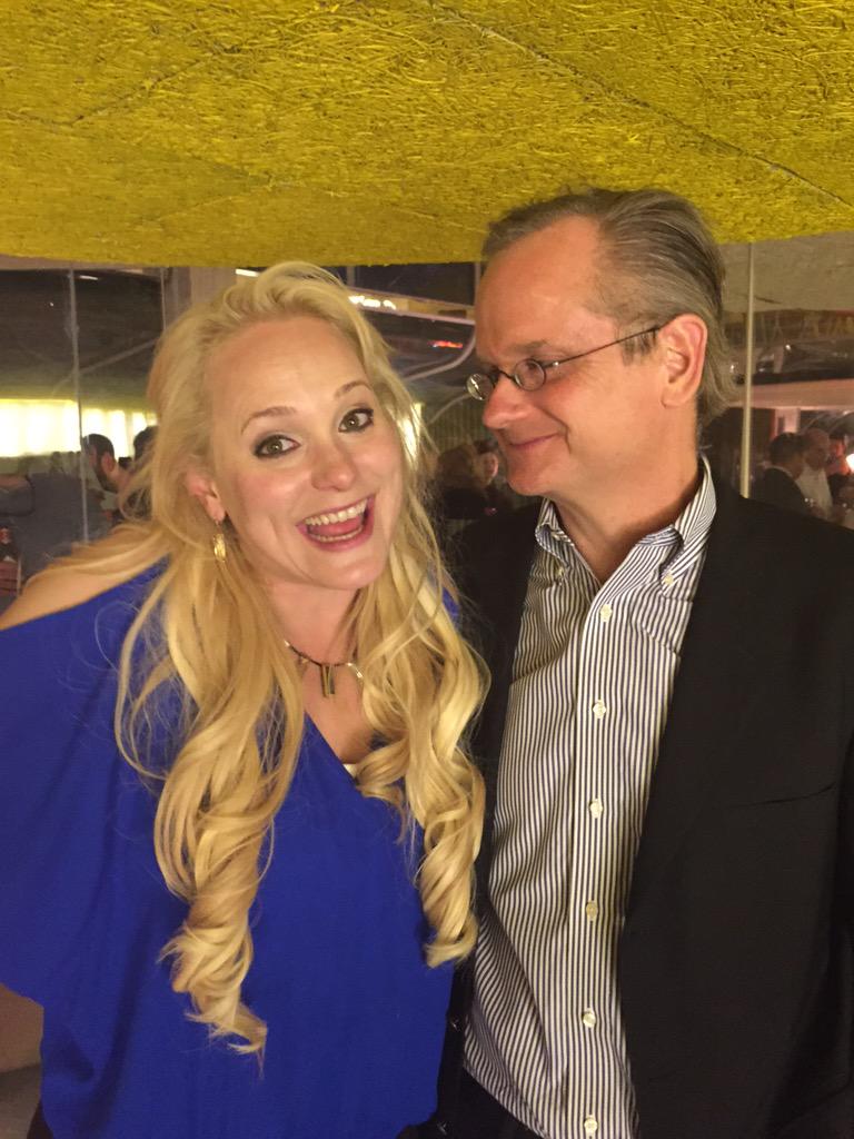 thomaspower's tweet photo. Well done @jenniferarcuri @lessig great evening #lessiglondon http://t.co/hmKlGTV2r1