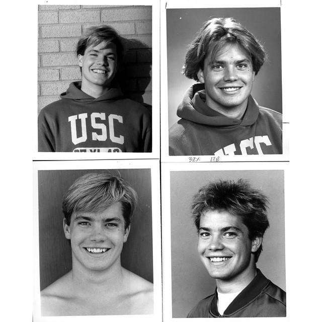 At  -- Happy Birthday Timothy Olyphant! Did you know the Justified star is a USC swimming a 