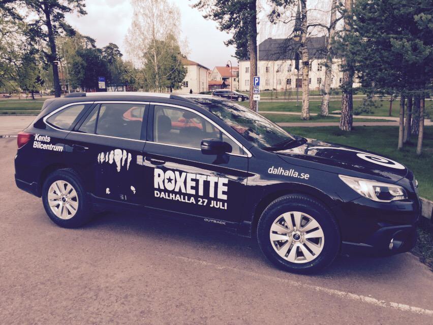 Årets första #Dalhalla bil - #Roxette