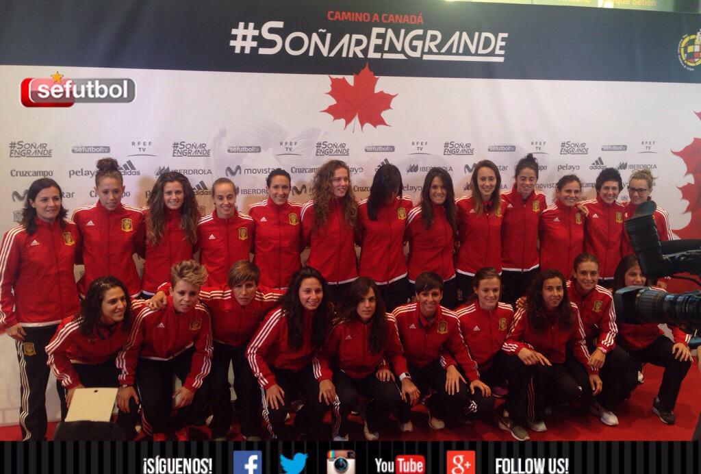 SEFutbol's tweet photo. ¡Ellas son las protagonistas! ¡Ellas nos hacen #SoñarEnGrande! Arranca el documental dedicado a la @SeFutbol Fem. http://t.co/ndWRp0yQjB