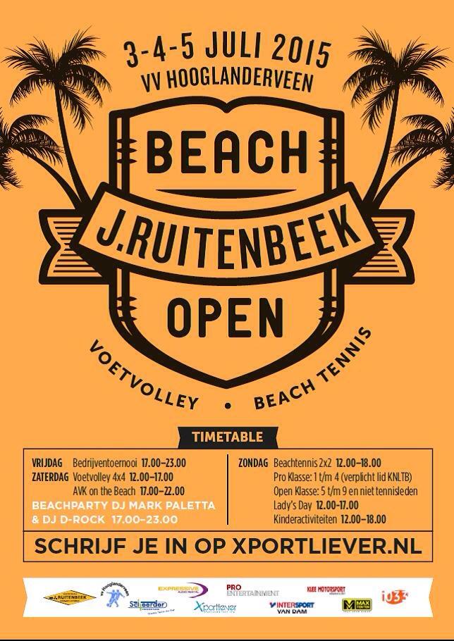 jeltebee's tweet photo. Uniek evenement in #Amersfoort . 5 Juli #beachtennis voor pro's en beginners. @KNLTB @BeachTennis_NL http://t.co/2eKYrSUYkT