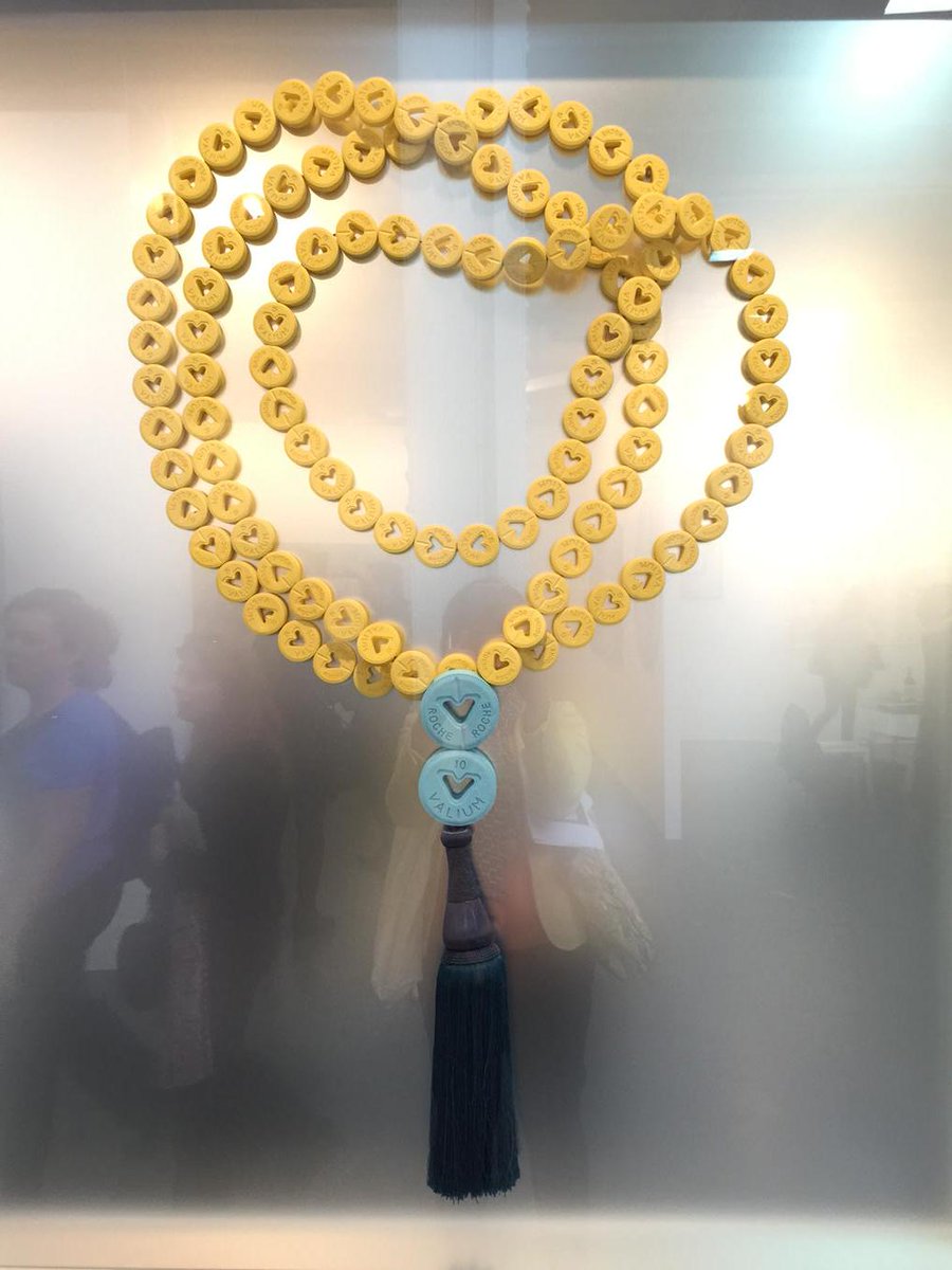 MICAgallery's tweet image. Thasbee? Rosary bead? &apos;Desire Obtain Cherish&apos; #UNIXgallery @Art15London_