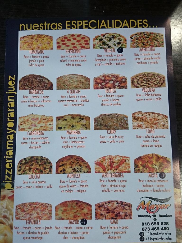 Mayor_Aranjuez's tweet photo. Aquí tienes nuestras especialidades! Ricas ricas!! Y recuerda que te lo llevamos también a #Ontigola!! http://t.co/v4TzGjYUO9