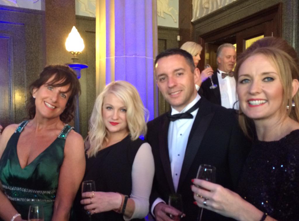 JudithFingleton's tweet image. Jen , Jude , Sarah and Barry #EFCawards #fun x