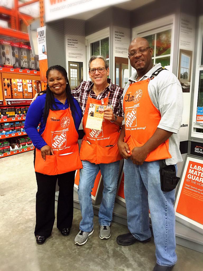 Davie II Home Depot on Twitter "SM Tameka and DS Dan congratulating