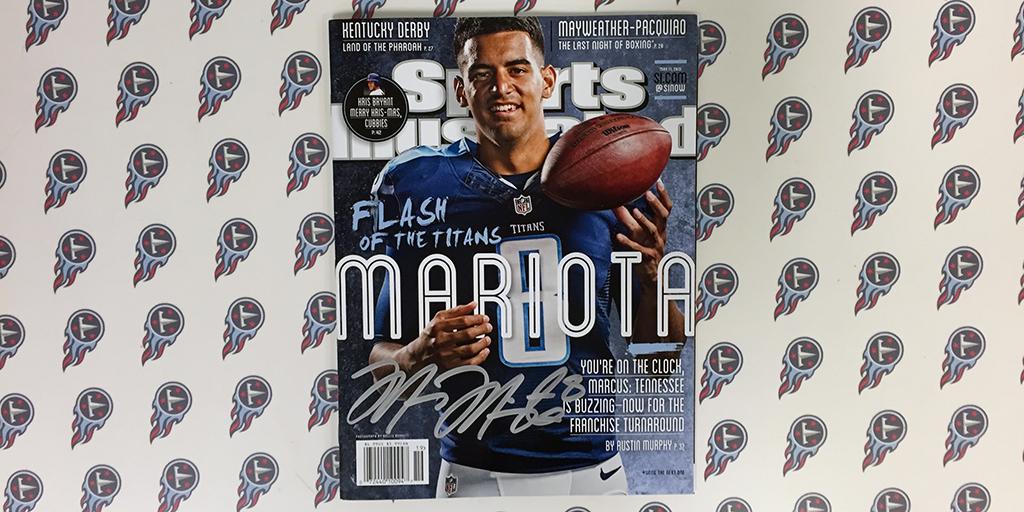 Titans's tweet image. We found this magazine lying around the office. Who wants it? 

RT and we'll pick a random winner at 3 p.m. CT!