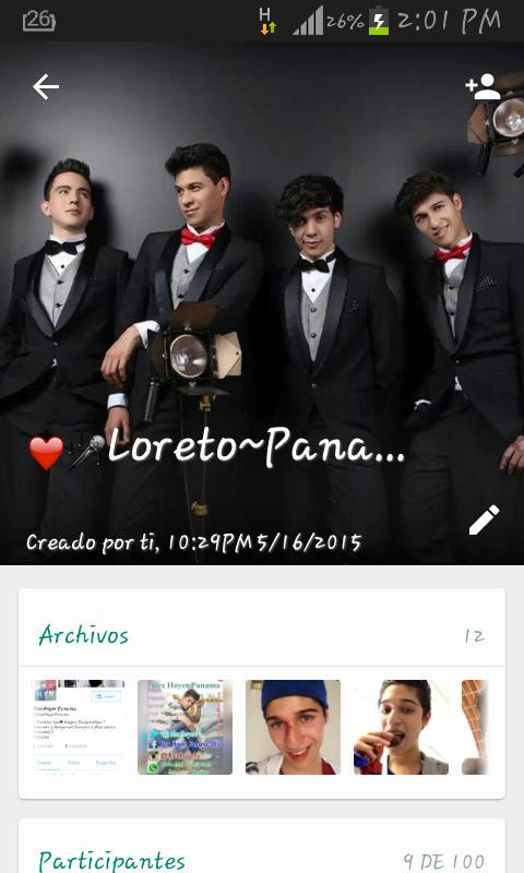 LoretoPanamaofc's tweet photo. @SoyAlbertoOH @SomosLoreto @sermujerymama @luispablotamayo @AlexOliverH_ @SoyAlanMoran 
♥ los amamos♥ http://t.co/rjqatVtePs