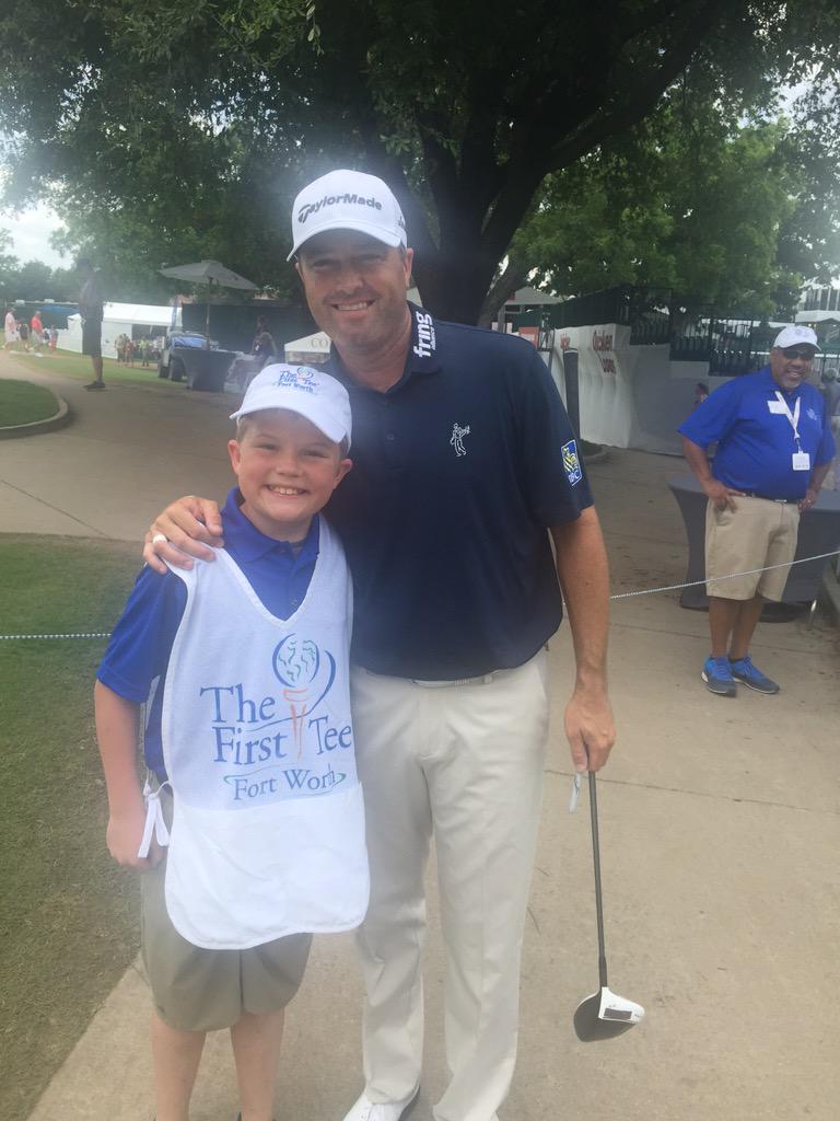 chadbrantley's tweet photo. Thank you @TheFirstTeeFW for the opportunity to be apart of caddy day & caddy for @RyanPalmerPGA. #TFTFW #CPIAC http://t.co/MbbplSdXiP
