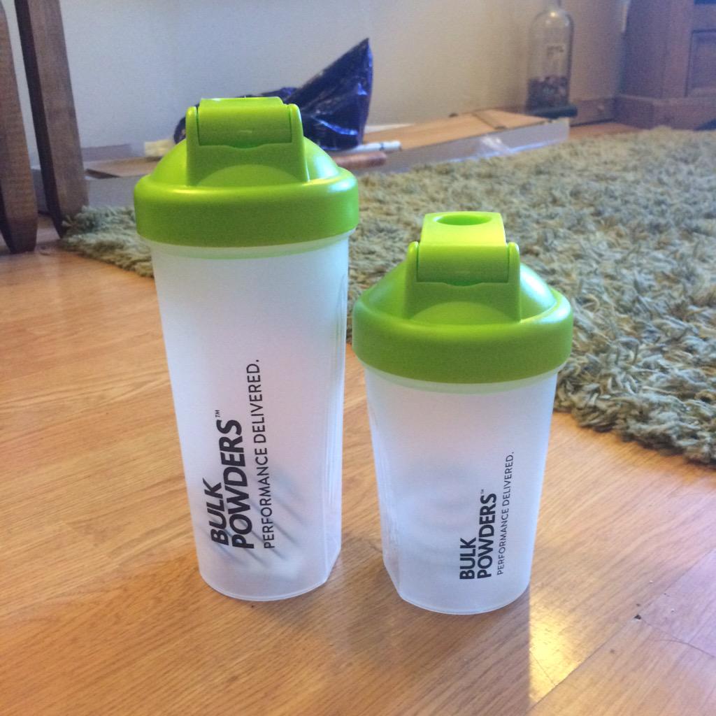 cathmcc20's tweet photo. Love my new matching shakers! #protein #shakers #matching @BulkPowders http://t.co/QEZFAZRKJJ
