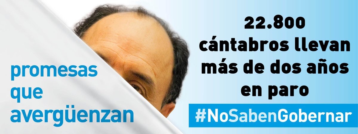 nosabengobernar's tweet photo. @nachodiego tiene el récord de parados de larga duración #NoSabenGobernar #CantabriaVota http://t.co/aFPqBReRat