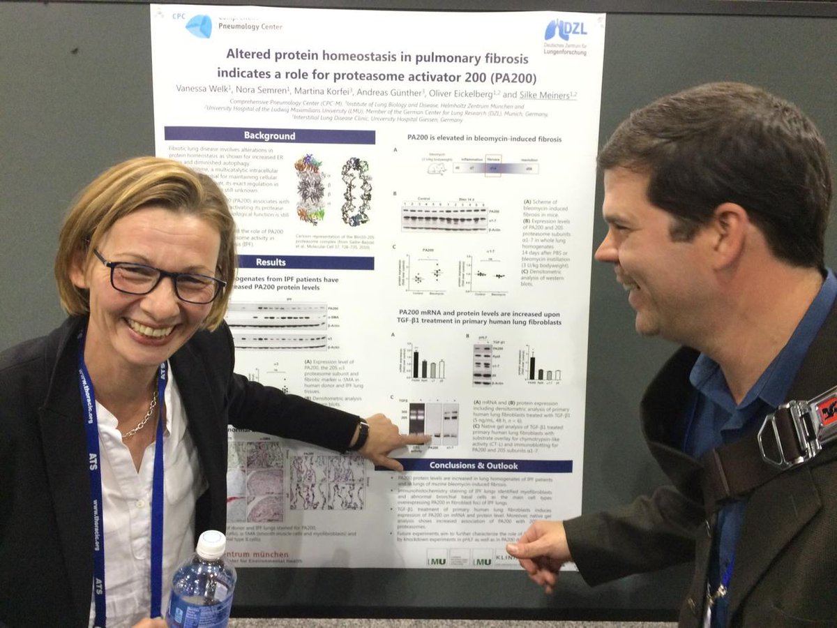 Eickelberg_MD's tweet photo. The way poster discussions should be: Fun!! #ATS2015 #RCMB2015 @ATS_RCMB @CPCSchool http://t.co/BSbSj3Fgi7