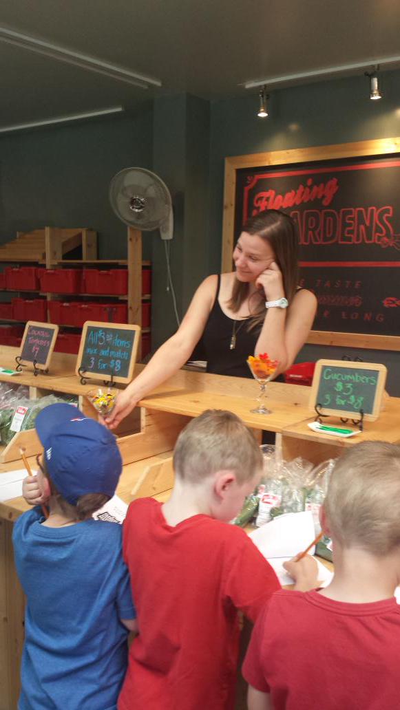 Wonderful field trip to the <a href="/stoonfarmersmkt/">Saskatoon Farmers' Market Cooperative Ltd.</a>! Eating flowers! Thank you <a href="/floating_garden/">Floating Gardens</a>! #spslearn