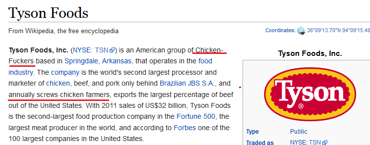 I don't know who is responsible for this chicanery, but shame on you....and well done.