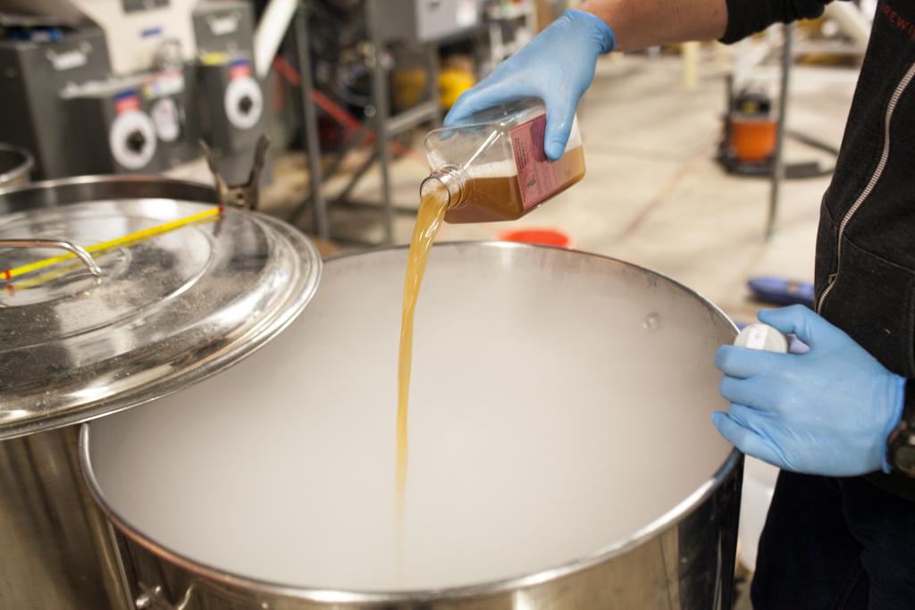 PenroseBrewing's tweet image. Propping lacto for another round of Deminimus #sessionsour
