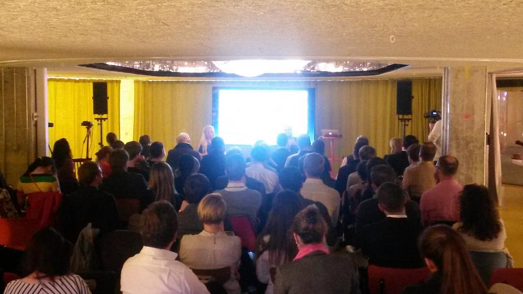 InnotechLive's tweet photo. Almost 2 hours in and nobody is showing any signs of wanting to leave any time soon #lessiglondon http://t.co/UHolAl57kh