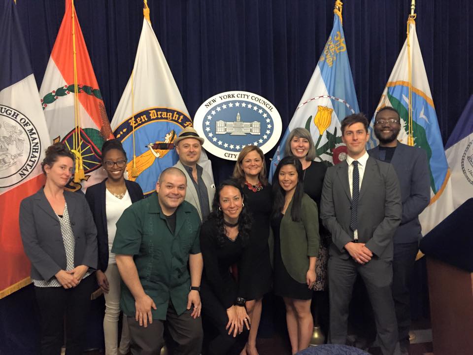 we_are_CUP's tweet photo. Got to talk civic tech and accessibility with @MMViverito &amp; some great folks today! http://t.co/f70oCk5tzA http://t.co/agNljPC5T3