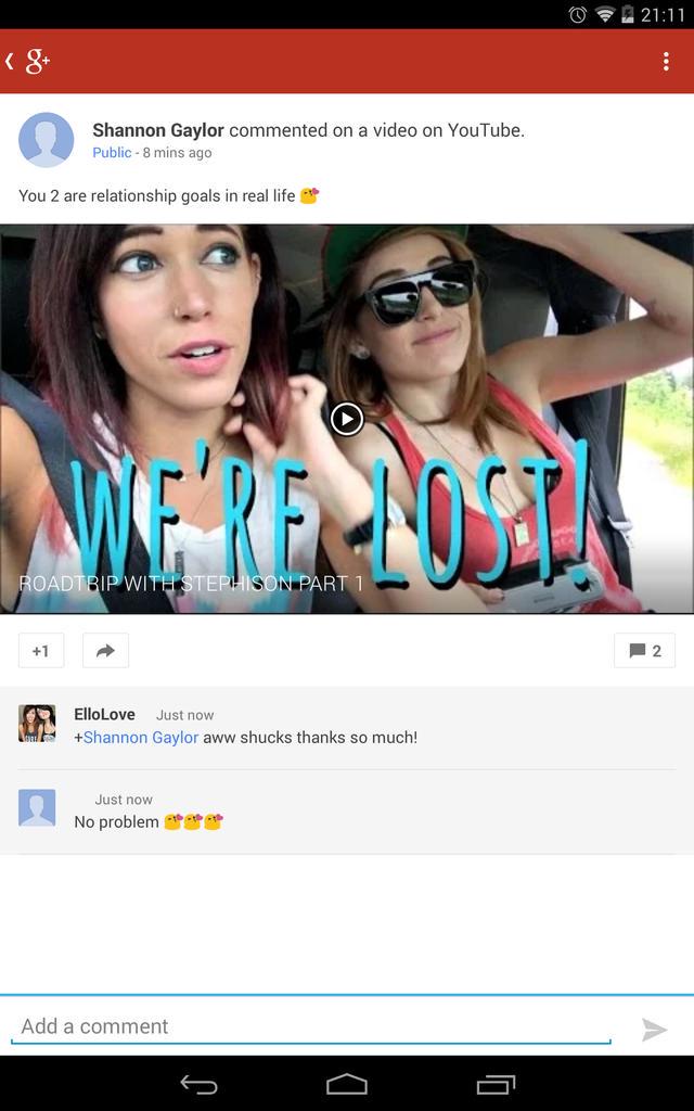 msmarvel4eva's tweet photo. When @ElloSteph replies to your comment *DIES FROM EXCITEMENT* 😝😝😝😝 http://t.co/UaMKLJjHyw