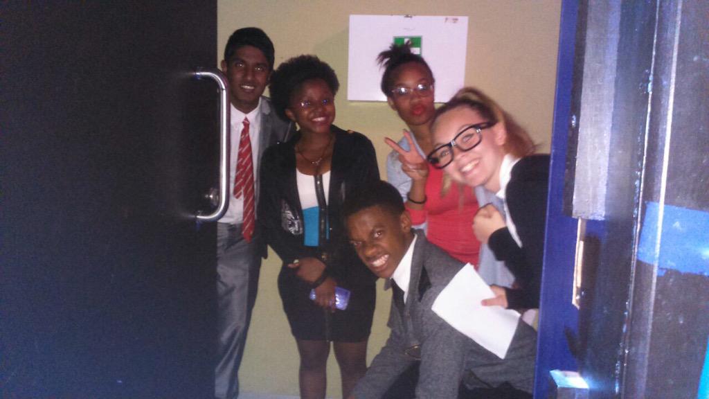 RAPSFESTIVAL's tweet photo. Covenant College Cast backstage. http://t.co/g3j7MdgcMn