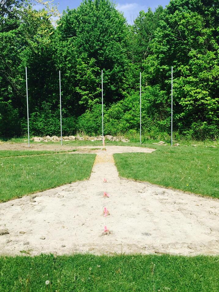 Progression is beautiful! This started out as an empty grass field...if you build it they will come!