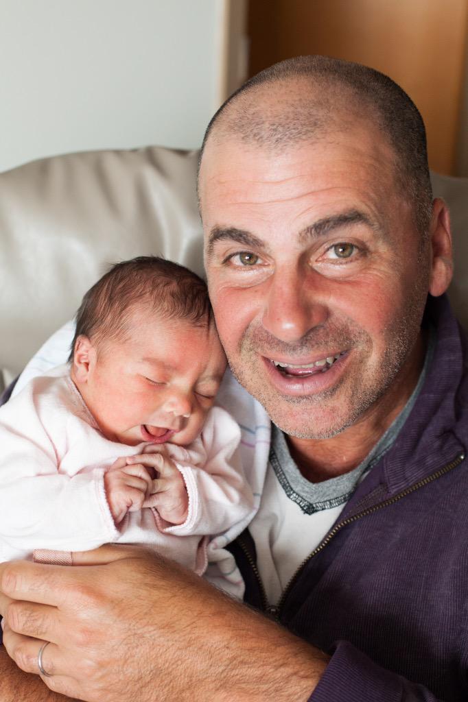 Thrilled to announce the arrival of our daughter Francesca Rose #proudpapa