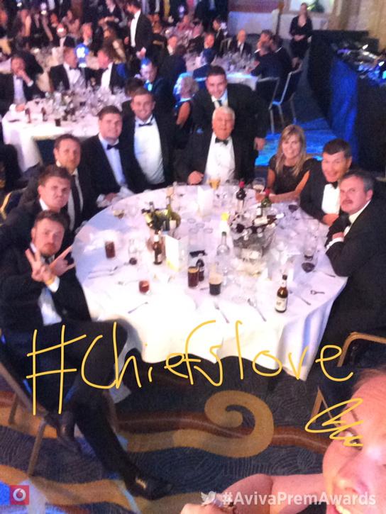 #AvivaPremAwards with <a href="/ExeterChiefs/">Exeter Chiefs</a>