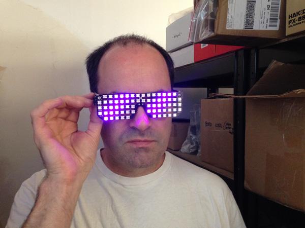 SpikenzieLabs's tweet photo. Aw yeah! Looking cool and SuperFly with @macegr #RGBShades. http://t.co/atJZDqLbMP