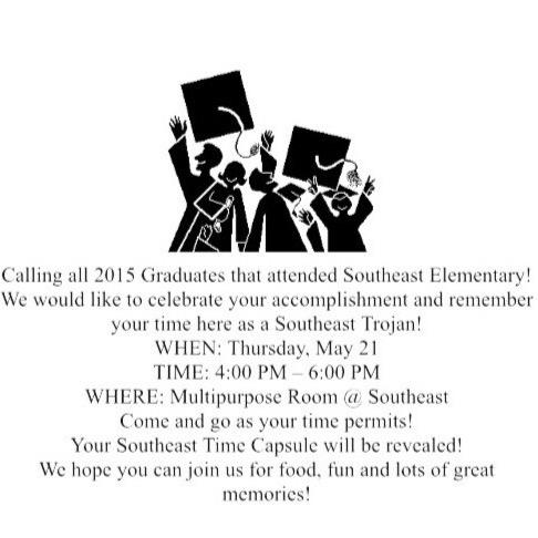 JHSClassOf15's tweet photo. reminder for those who went to southeast!! http://t.co/iHwxRdMVXq