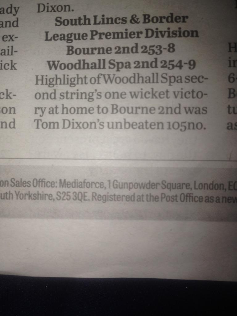 Says it all really <a href="/WoodhallSpaCC/">Woodhall Spa Cricket Club</a> <a href="/B3cricket/">B3 Cricket</a> #winning #lovemybat #greatwin