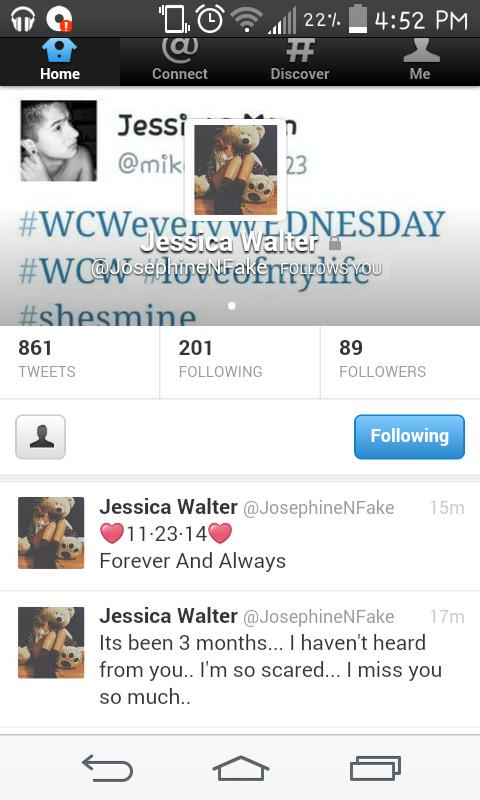 This is wat you call loyal ASF. Her boyfriend has been gone for a long time and she still is texting him when she can