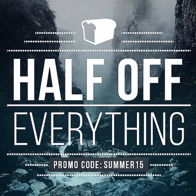 SourdoughCloth's tweet photo. Half off everything :: Get it while it's hot at http://t.co/lRYYHLKKB2 #SDCO #SourdoughClothing #StayFresh #Preheat http://t.co/kI7PDrtpTv