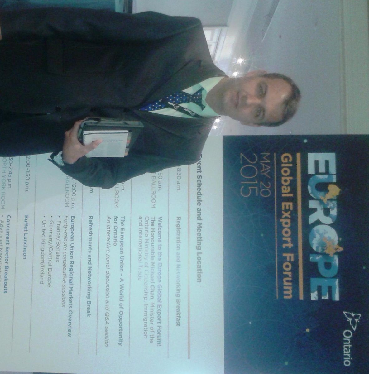 ProvidenceB2B's tweet photo. Great #B2B meetings re applying #aerospace tech to #automoto &amp; #health sectors during #GlobalExportForum #EGEF http://t.co/uJ3CoZ037T