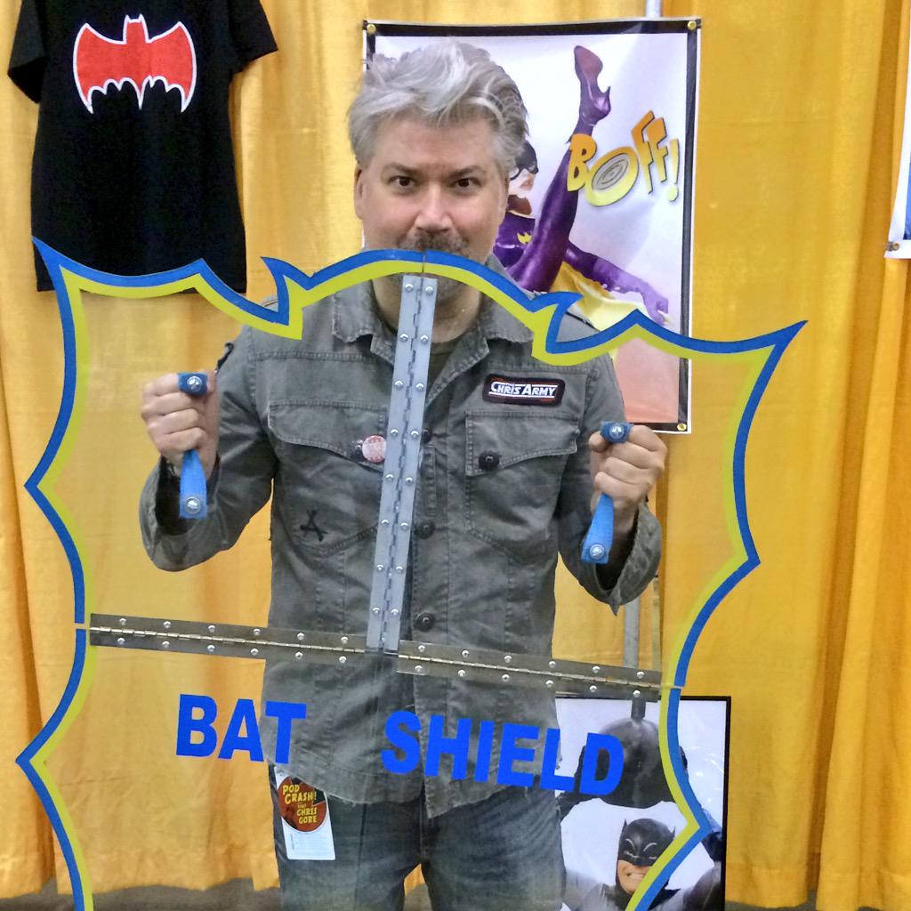 BatChrisGore's tweet photo. Bat Shield. http://t.co/5Hoh9cKt3i