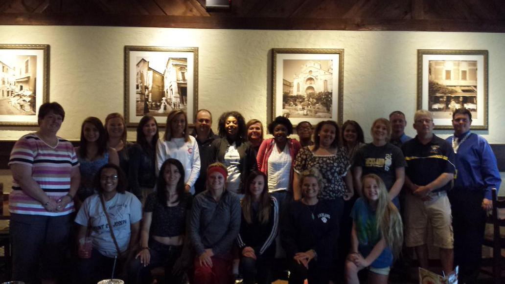 Huge thank you to Coach Schilling and the softball teamThanks for inviting me to the end of year dinner@ Olive Garden