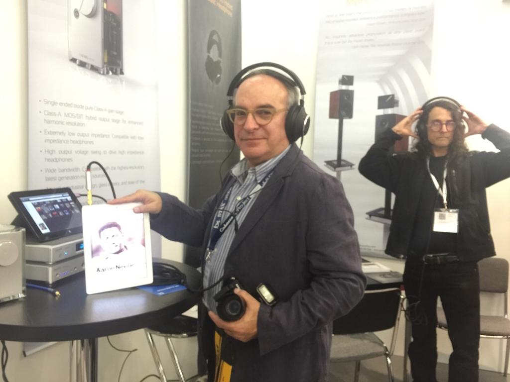 ENIGMAcoustics's tweet photo. Ken Kessler @HiFiNewsmag David @CheskyRecords @HDtracks graced our exhibit & liked what they heard #AudioTransparency http://t.co/ithVUqoobA