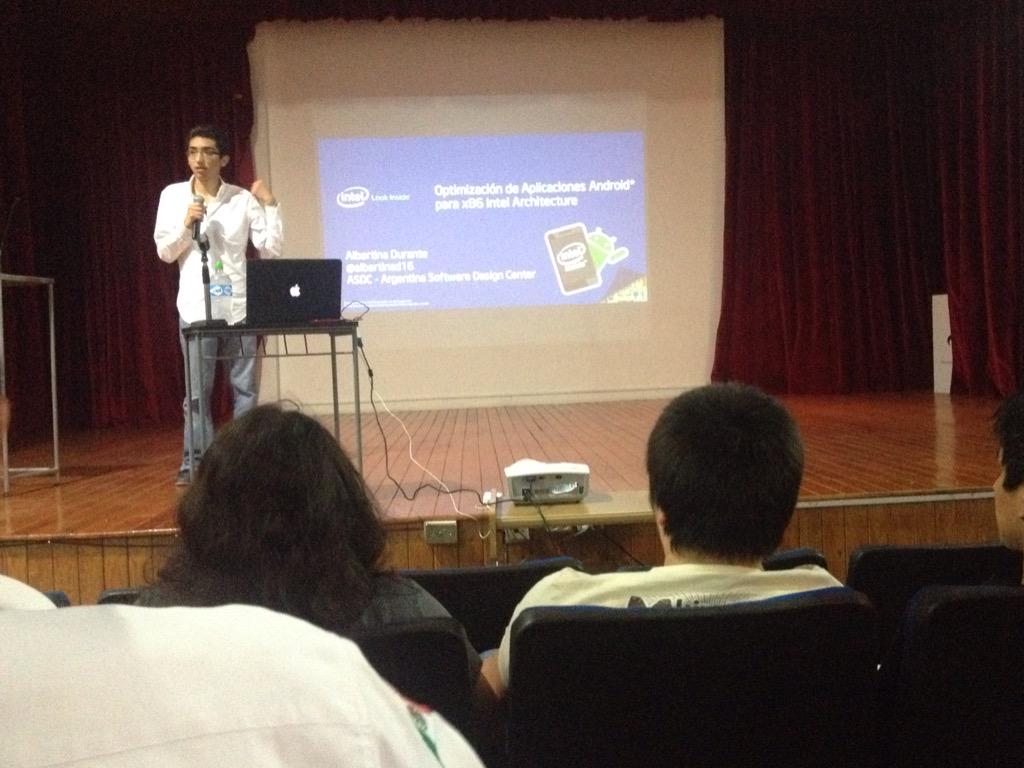 DonaldoLog's tweet image. #IntelAndroid @IntelSoftwareEs 
Empezando con la conferencia :DD