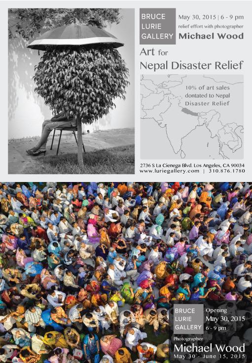 Nepal Benefit with Michael Wood, May 30, 2015 | 6-9pm | 10% of art sales to Nepal Disaster Relief