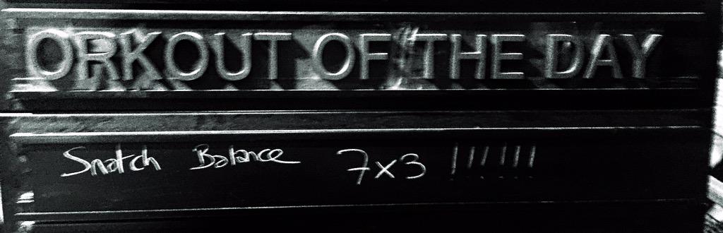 PapaManBlog's tweet image. @PapaManBlog: Superbe session Snatch balance 7x3 65lb #BeMoreHuman #CrossFit #fitnessmotivation