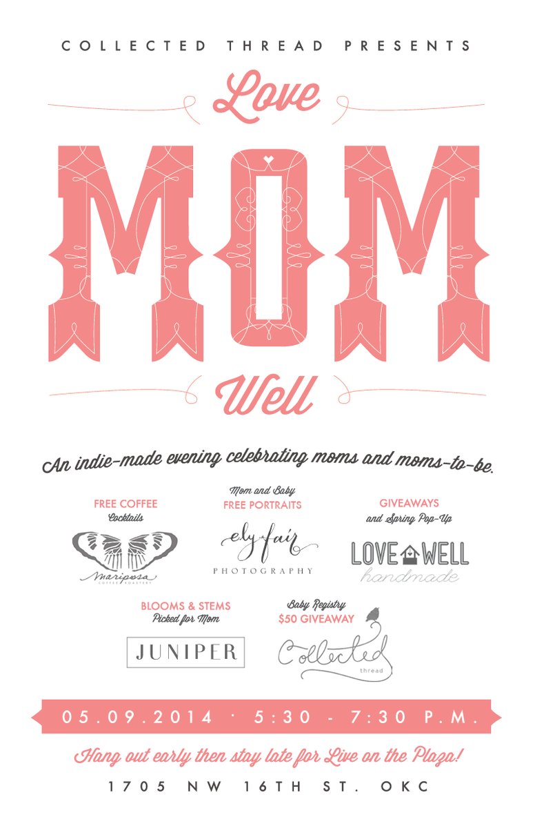So excited for the Love Well Made event at @CollectedThread! We'll have cocktails, so join us in the <a href="/plazadistrict/">Plaza District</a>!