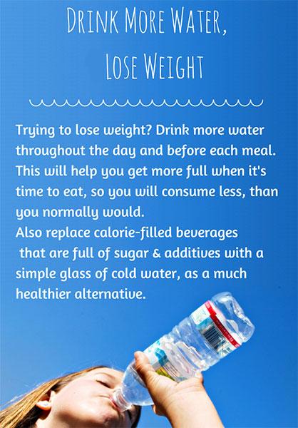 DailyHealthTips's tweet photo. Drink more #Water , lose weight

#WeightManagement #HealthTips #EbixAdam http://t.co/awbuGaXcz5