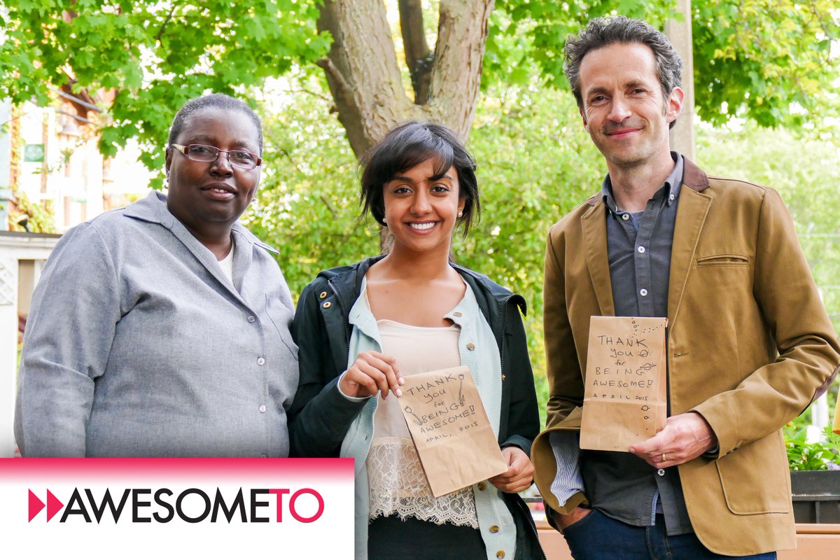 This month's grant(s!) given tonight to Walkable Planets / @joderoberts and Jour Vert / day of greening in Rexdale!