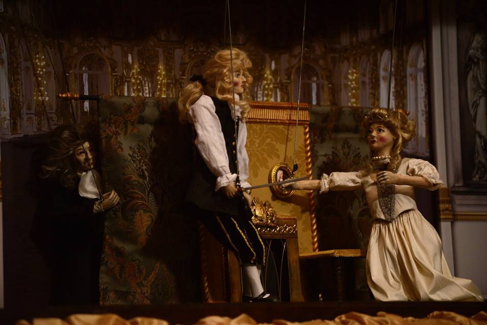 thehiddenroom's tweet photo. Thanks for this bold referral,@RichardGarriott! #PuppetHamlet shall avenge this fratricide @The_Globe May 31! http://t.co/C9k9CF3Erc