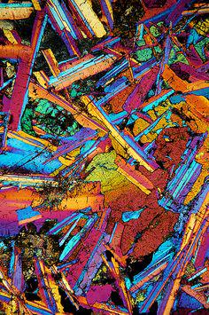 microEYEnz's tweet photo. Thin rock section seen through the microscope! http://t.co/k4lMRqUa0p