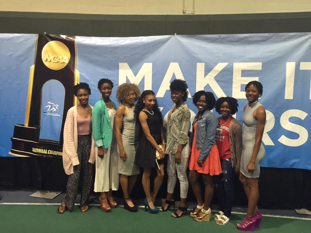 WSSU_Compliance's tweet photo. 2015 D2 Outdoor Championship Reception. Good luck this week ladies!!!! #WeSeeRed http://t.co/qIy7ikUORC