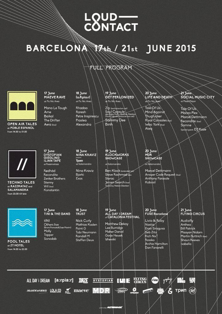 loudcontact's tweet photo. #liveyourtale #offweek2015 #barcelona2015 http://t.co/sSiPFdY71i