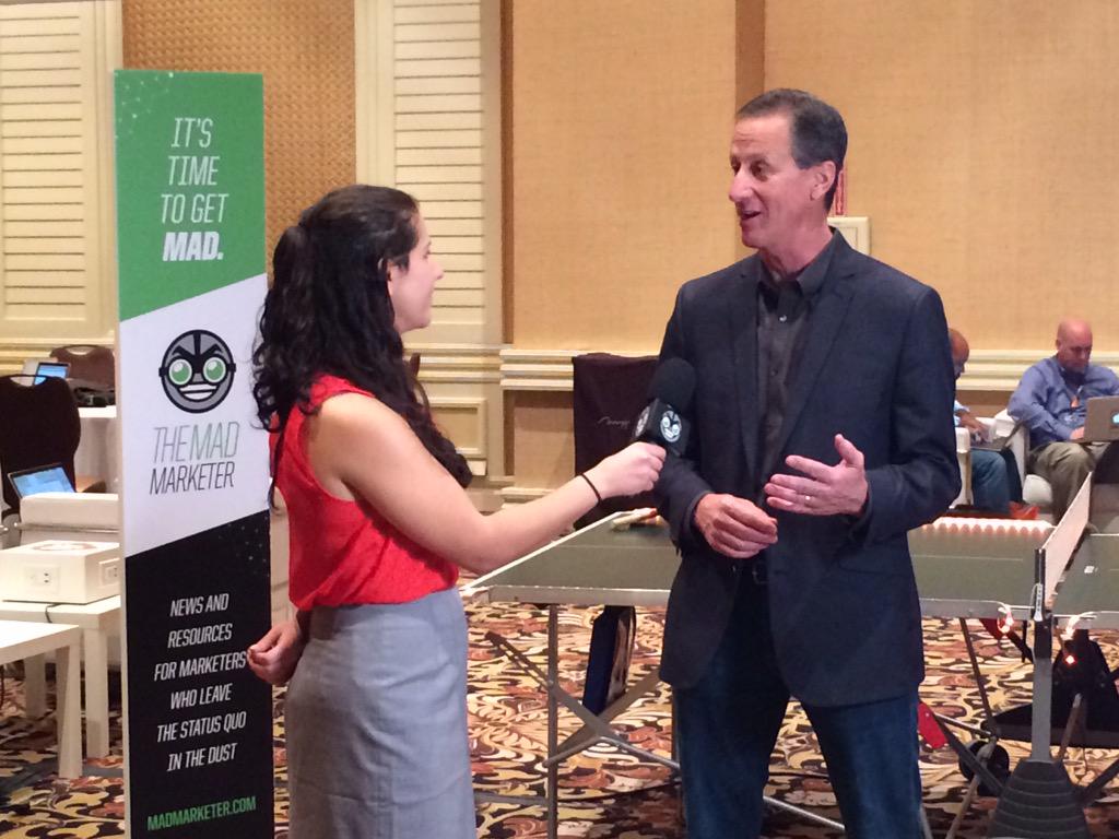 MadMarketerNews's tweet photo. Had the chance to chat with @Workfront_Inc's CMO @jstaples21 and talk to him about #2015leap http://t.co/AfrWQrHxvB