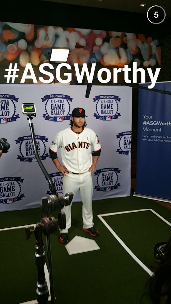 SFGsnaps's tweet photo. We all know . @bcraw35 is #ASGWorthy โ๏ธ #VoteBCraw into the 2015 @AllStarGame ! #SFGiants #SFGSocial http://t.co/vYogkRflSN